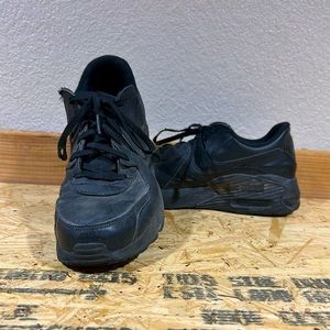 Black Leather Nike Airmax Men’s size 10